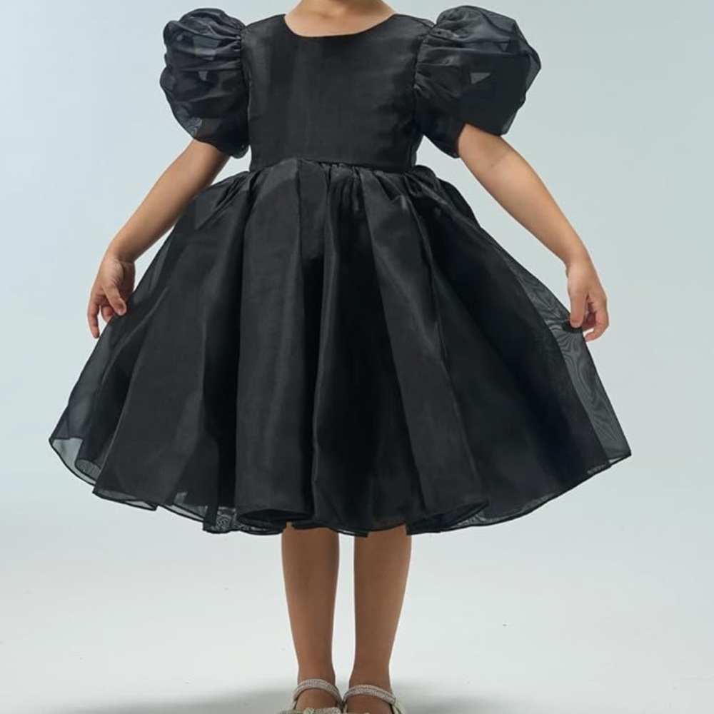 Elegant Black Kids Dress